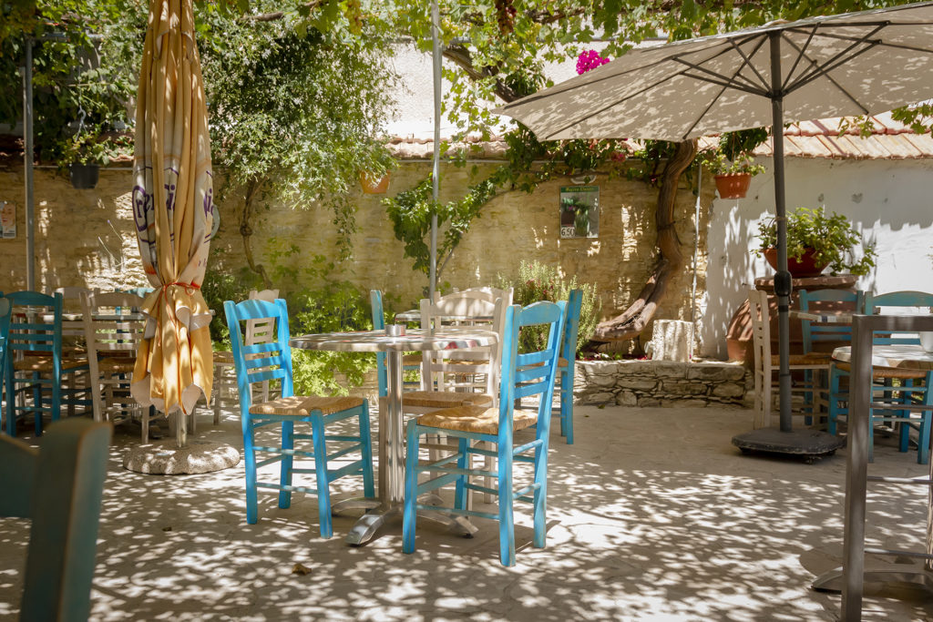urocza kawiarnia w lefkarze na cyprze