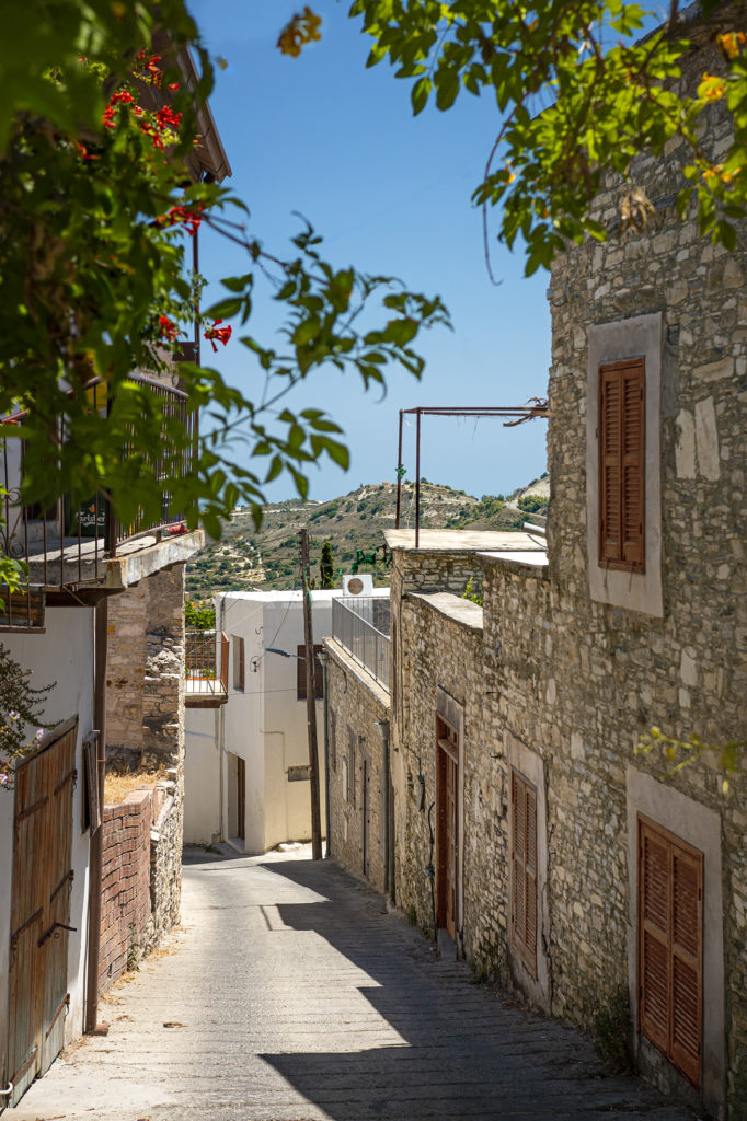 uliczki lefkary na cyprze
