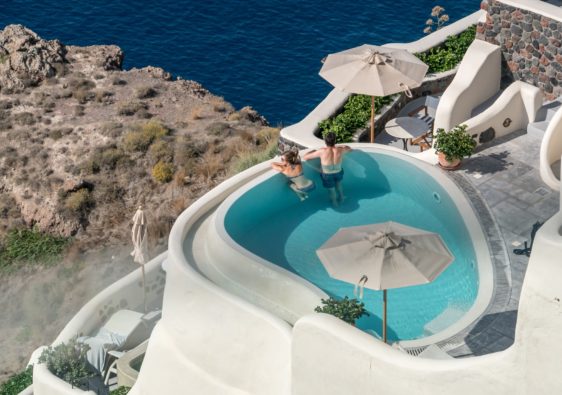 grecja, butikowe hotele w santorini