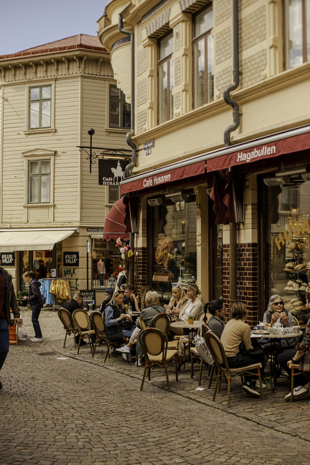 haga w goteborgu, restauracje i kawiarnie