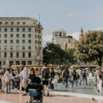 plac kataloński, barcelona