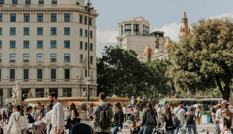 plac kataloński, barcelona