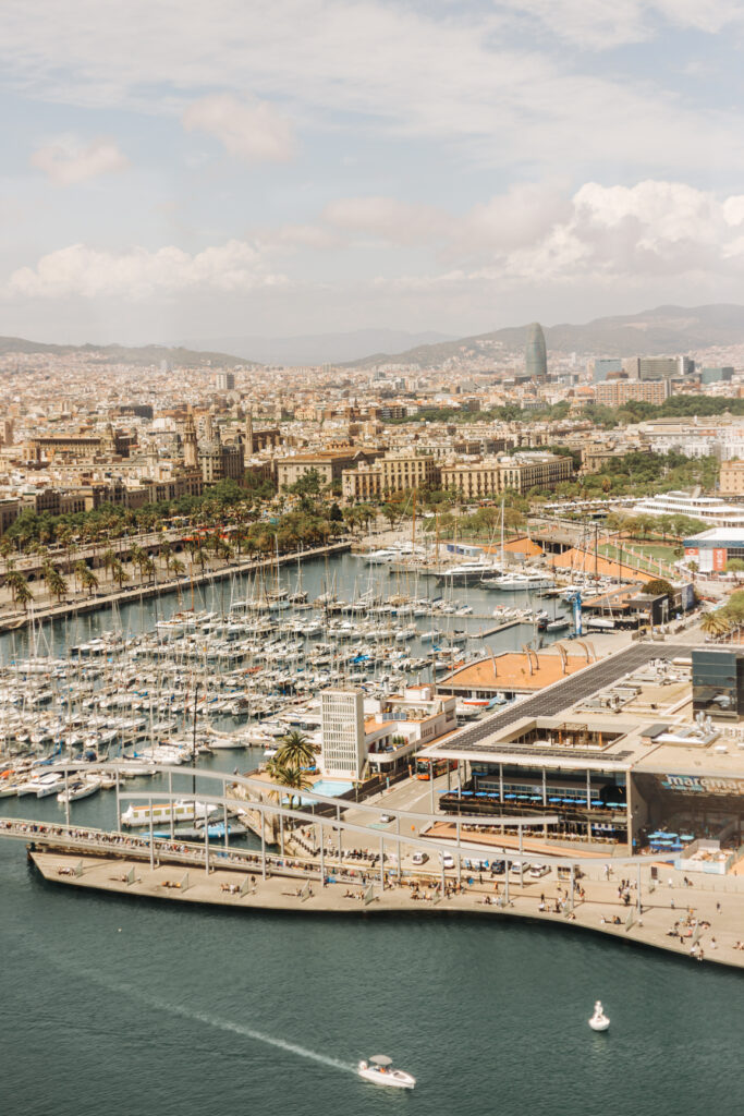 teleferic de port barcelona, kolejka linowa w barcelonie, ile kosztuje kolejka linowa w barcelonie