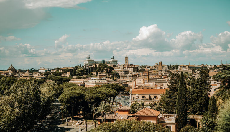 rzym, punkty widokowe w rzymie, najładniejsze punkty widokowe rzymu, panorama rzymu, gdzie najlepsza