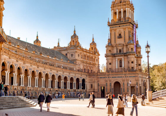 plac hiszpański, sewilla, seville, what to see in seville, hiszpania, andaluzja