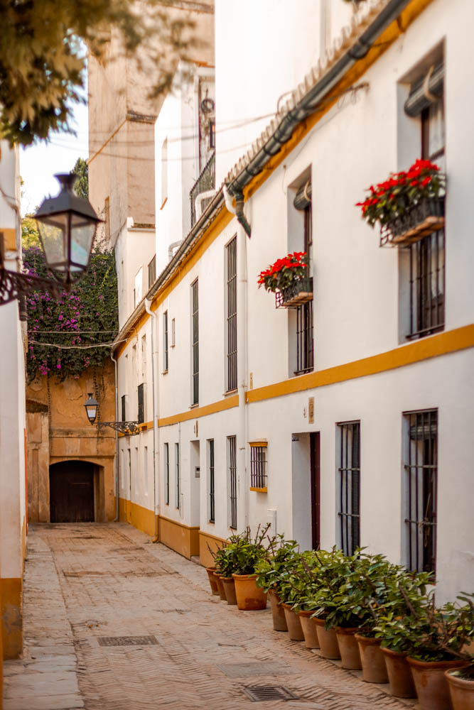 uliczki w sewilla, sevilla streets