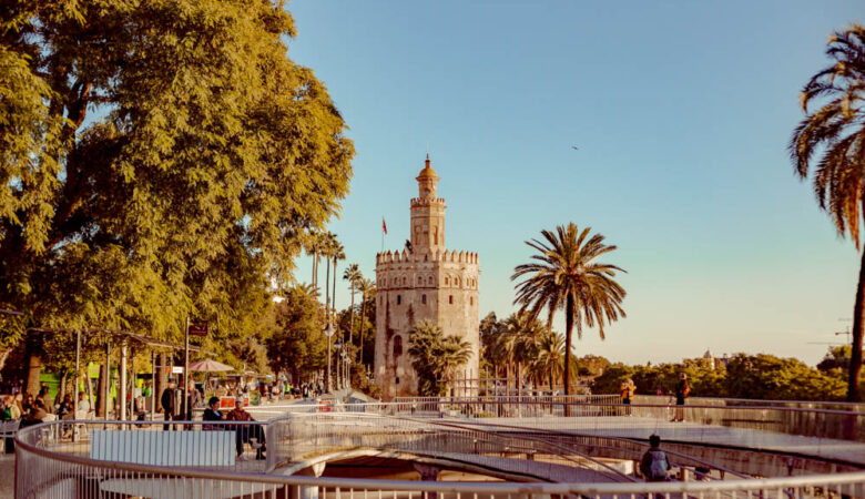 złota wieża, sewilla, hiszpania