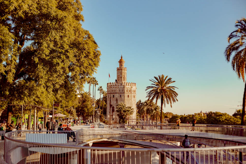złota wieża, sewilla, hiszpania
