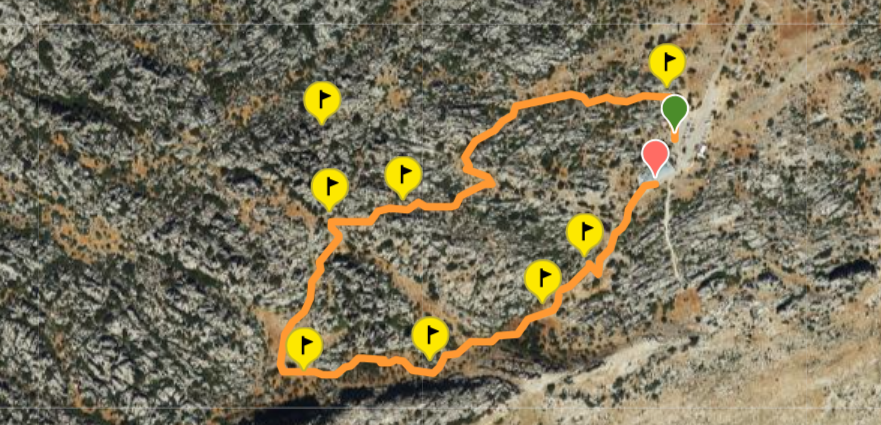 el torcal trasa zielona ruta verde