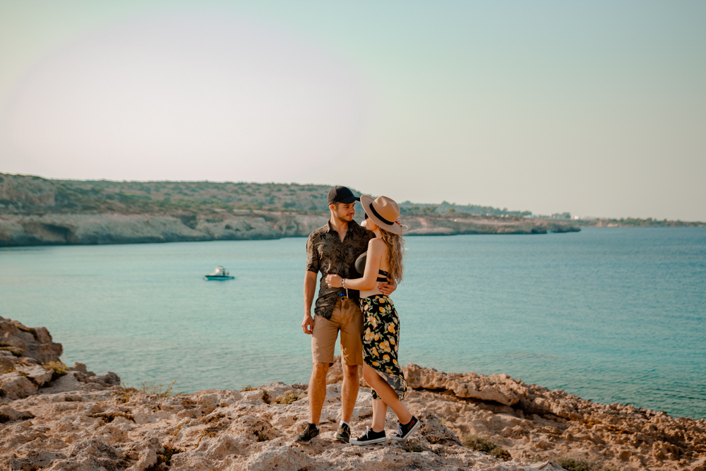 Błękitna Laguna (Blue Lagoon) w Cape Greco