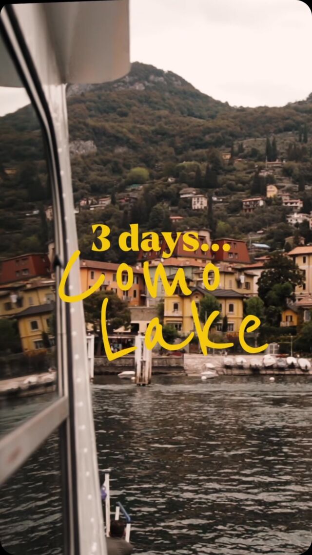 How to Spend 3 Days at Lake Como, Italy 🌊🇮🇹

✨Make sure to SAVE this post for your Lake Como getaway!

3 days may not seem like much, but trust me – you’ll leave with memories for a lifetime!

📍Day 1: Exploring Como Town
Morning: Start your day at Como Cathedral and take the Funicolare for jaw-dropping views.
Afternoon: Stroll along the lakeside and explore the Tempio Voltiano.
Evening: Enjoy a lakeside dinner with the magical Como sunset as your backdrop.

📍Day 2: Bellagio Bliss
Morning: Hop on a ferry to Bellagio – the “Pearl of Lake Como.”
Afternoon: Wander through the gorgeous gardens of Villa Melzi and the Punta Spartivento viewing terrace
Evening: Have a quiet dinner in Bellagio or head back to Como for more nightlife options.

📍Day 3: Varenna’s Charm
Morning: Start your day with a ferry to Varenna and visit the stunning Villa Monastero.
Afternoon: Take in the views from Castello di Vezio and stroll along the Greenway del Lago di Como.
Evening: Whether in Varenna or back in Como, your last meal should be one to remember!

3 days at Lake Como? You’ll be planning your return before you even leave!

#travel #comolake #visititaly #slowtraveller #slowtraveling #slowlife #travelling #podroze #wlochy #podrozepowloszech #kochampodroze #visitlakecomo